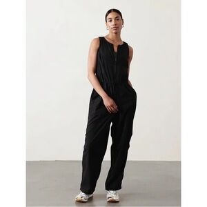 Athleta Black Sleeveless Jumpsuit